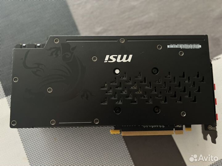 Видеокарта MSI Gaming X 580 8gb