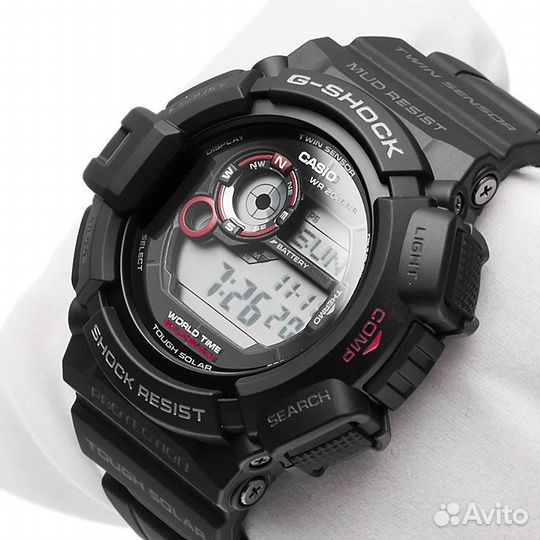 Часы наручные casio G-9300-1E(компас солнбат терм)