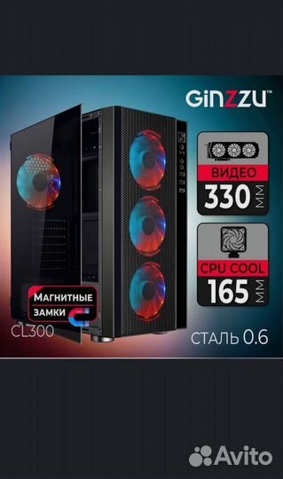 Новый игровой пк i5 12400f rtx 3080 32gb озу