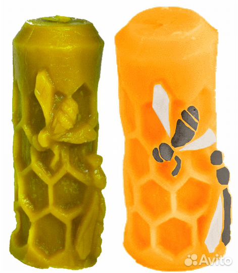 Силиконовая форма для свечей стела мини пчела 2 (0