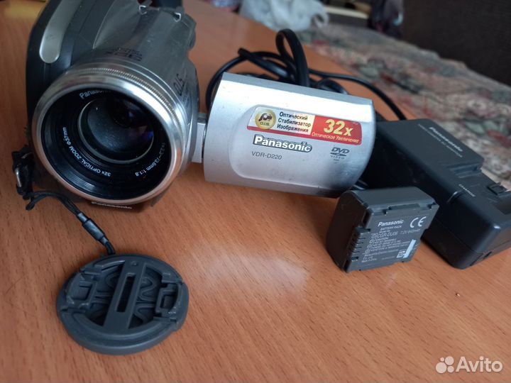 Видеокамера panasonic 7.2v; 640mah