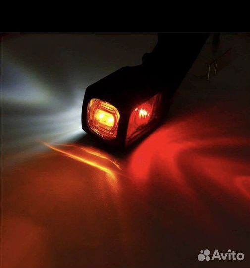 Фонари боковые Рожки 2 шт