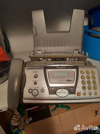 Факс. Телефон-факс Panasonic KX-FP143RU