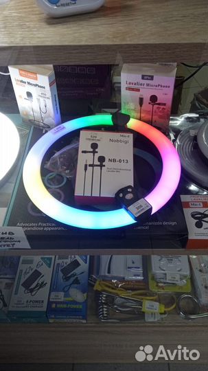 Кольцевая лампа 26 см