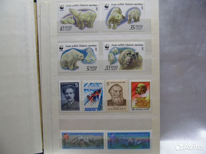 Альбом с марками.Марки СССР.Чистые.Негашеные.81