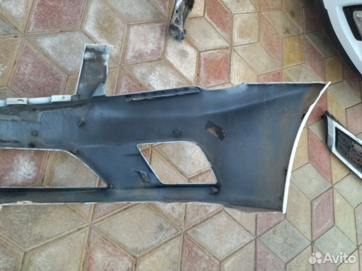 Часть бампера. передний. KIA Ceed 1ed рестайлинг