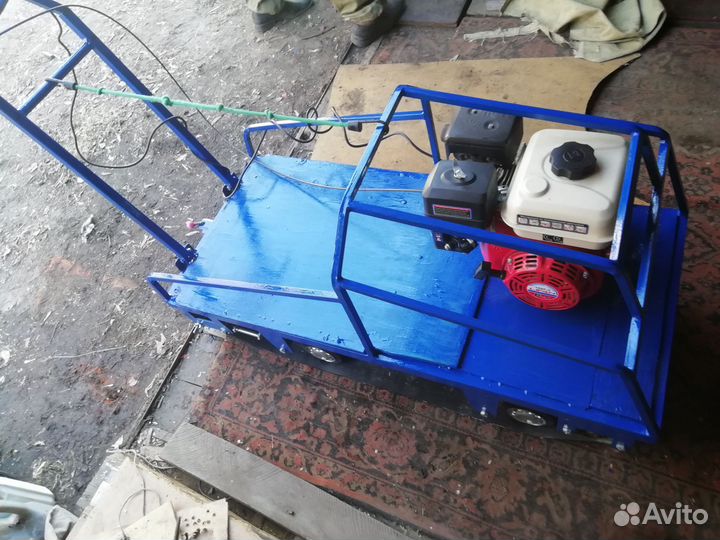 Мотобуксировщик 6.5 Лифан, гусянка 500