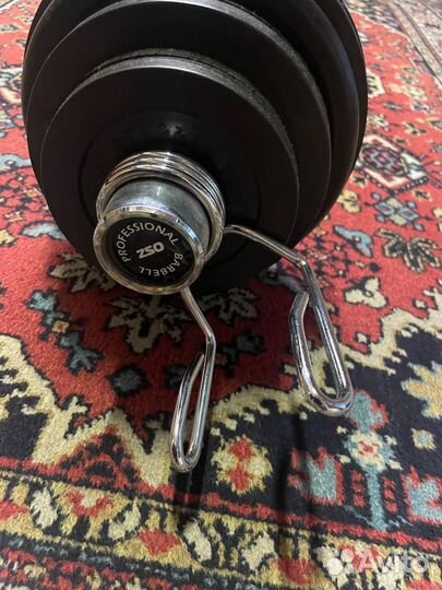 Штанга 34,5 кг и армбластер