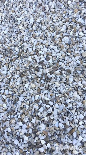 Щебень гравийный любых фракций