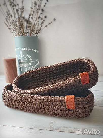 Корзинки интерьерные