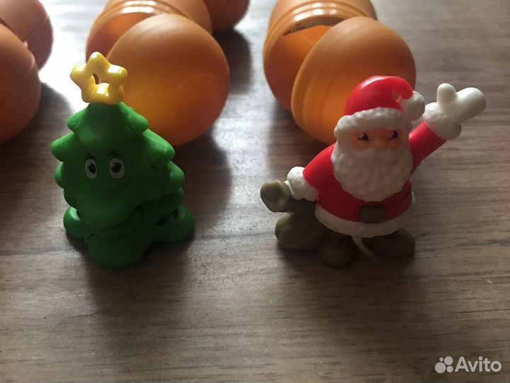 Игрушки из киндер сюрприза новогодние 2021-2022