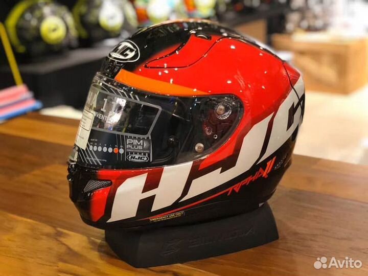 Мотошлем HJC rpha 11 spicho MC1