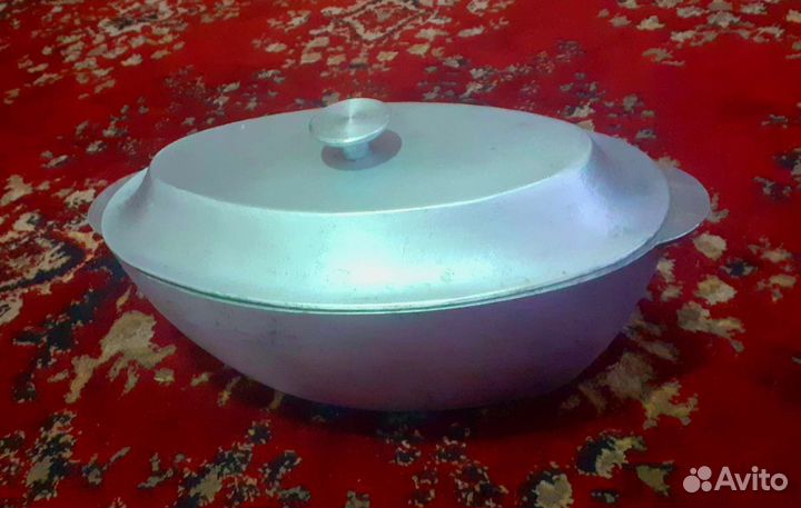 Новый алюминиевый казан СССР 3,5л, скороварка СССР