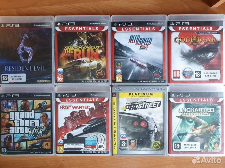 Диски Playstation3