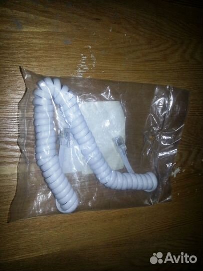 Шнур телефонный витой