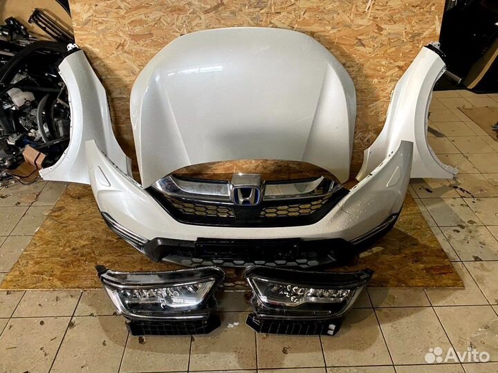 Ноускат-бампер,фары,крылья,капот Honda CRV5