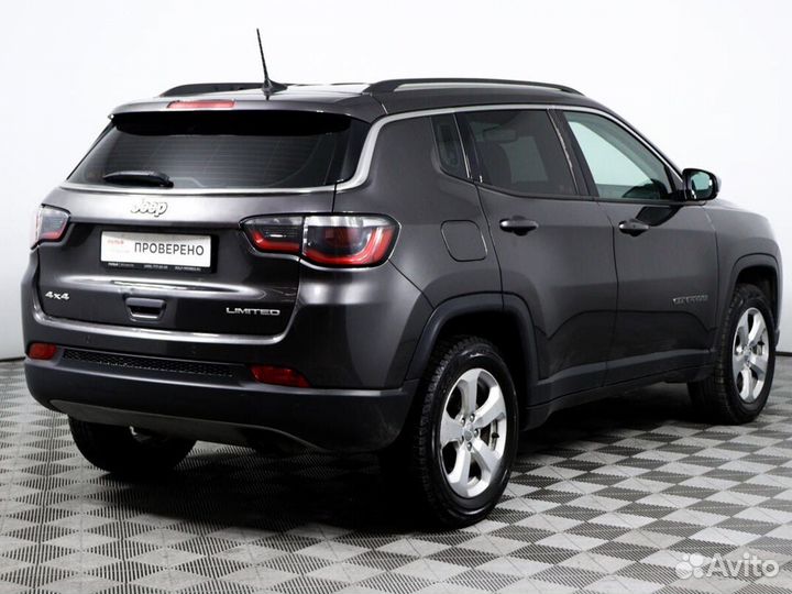 Jeep Compass 2.4 AT, 2018, 124 230 км