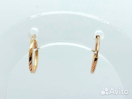 Золотые серьги