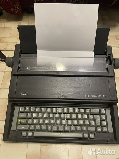 Печатная машинка olivetti