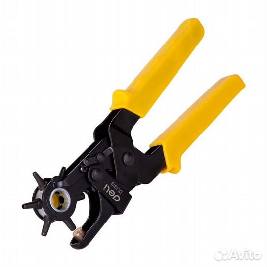 Револьверный дырокол для кожи 6-в-1 Deli DL1919 22