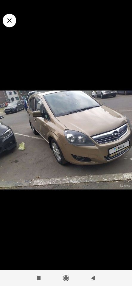 Opel Zafira: фото владельца