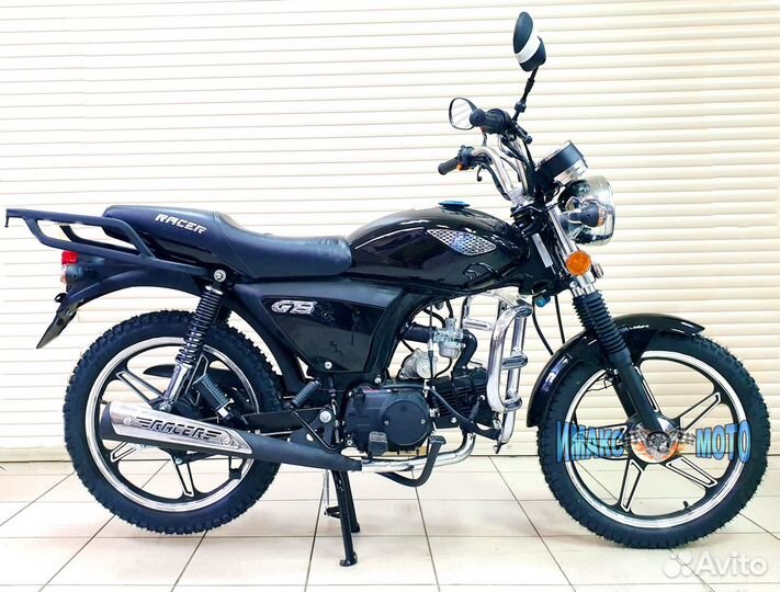 Мопед Racer RC50 Alpha + цпг 125 см3, черный