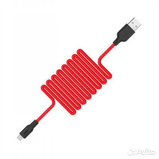 Кабель Hoco Lightning X21 Plus.2.4A, 1 м