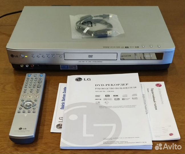 DVD recorder LG DR-466