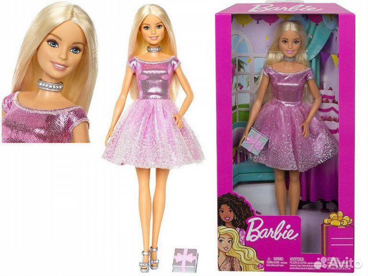 Новая Barbie День Рождения Праздничная оригинал