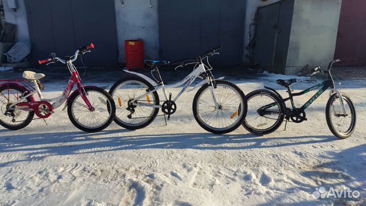 Велосипеды горные, детские, дорожные