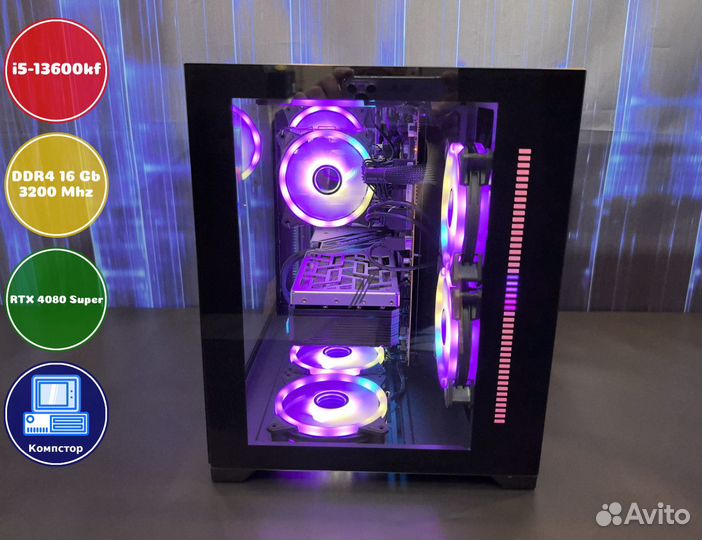 Сборка пк для 2к i5-RTX4080SUP-16DDR4-TVJ16285-B760