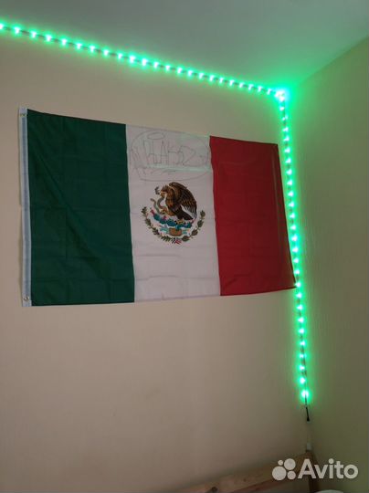 Флаг Мексики с автографом Alblak 52