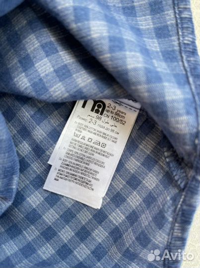 Рубашки для мальчика 98 см (H&M, Mothercare, F&F)