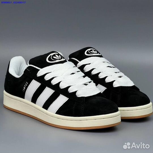 Кроссовки Adidas Campus Black (Арт.89043)