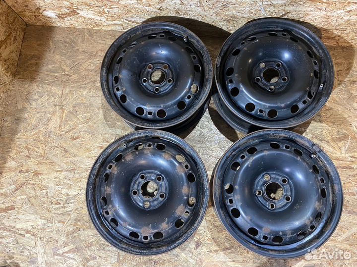 Диски штампованные R15 Skoda Fabia 2 07-15