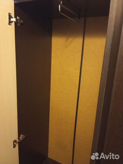 Шкаф белый пенал крафт