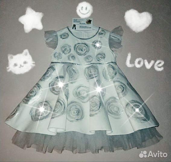 Платье для девочки 104