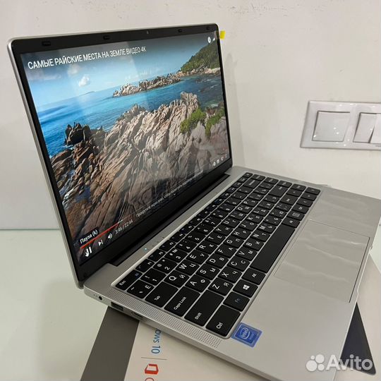 Новый ноутбук 4 ядра х / 8 Гб / ssd 256 Гб / w 10