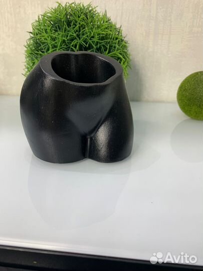 Кашпо,ваза,органайзер,гипс