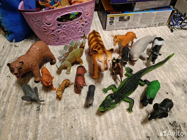 Игрушки животные