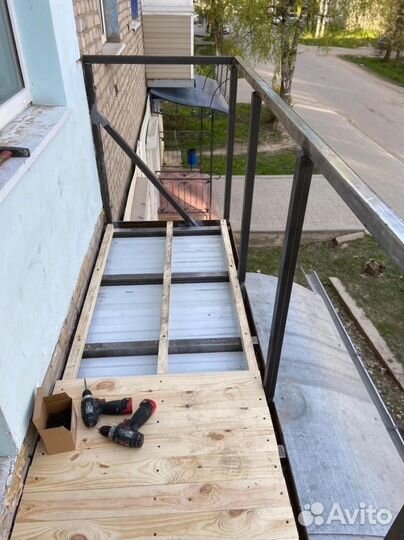 Ремонт балконной плиты