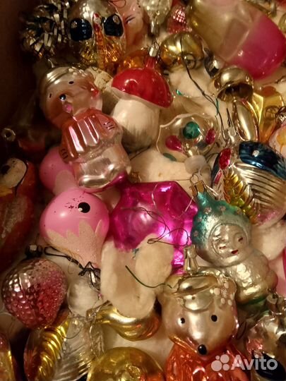 Елочные игрушки СССР