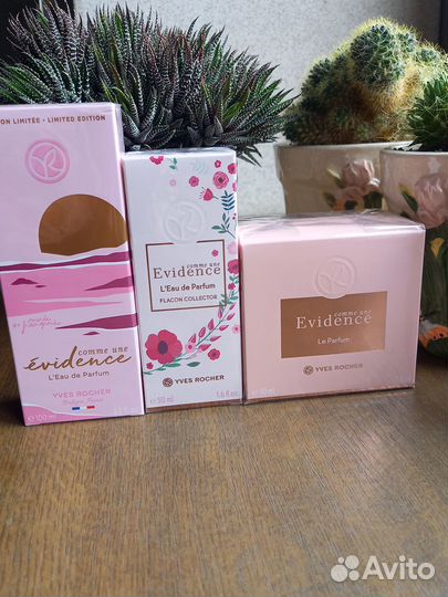 Парфюмированная вода, духи Ив Роше