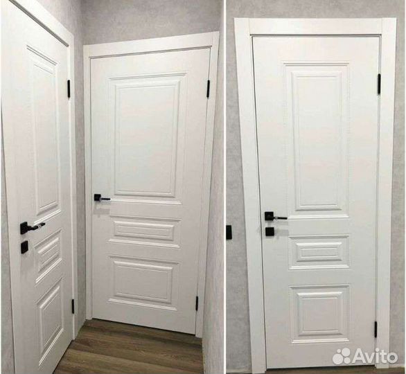 Дверь межкомнатная белая