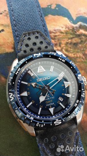 Часы seiko kinetic 5m85