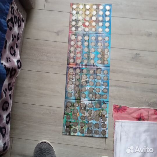 Полная коллекция 10 рублёвых монет России биметалл