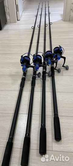 Профессиональный карповый комплект Kaida 4+4