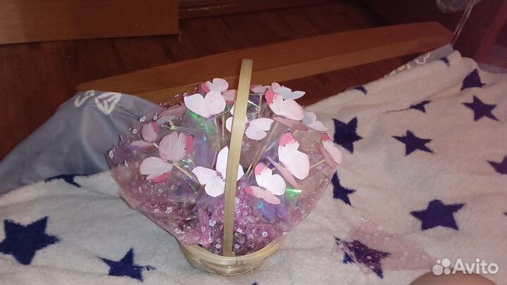 Букеты из бабочек