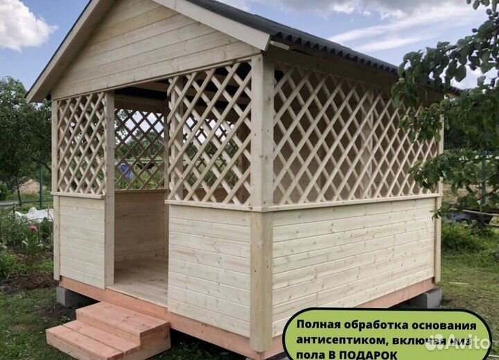 Беседка под ключ