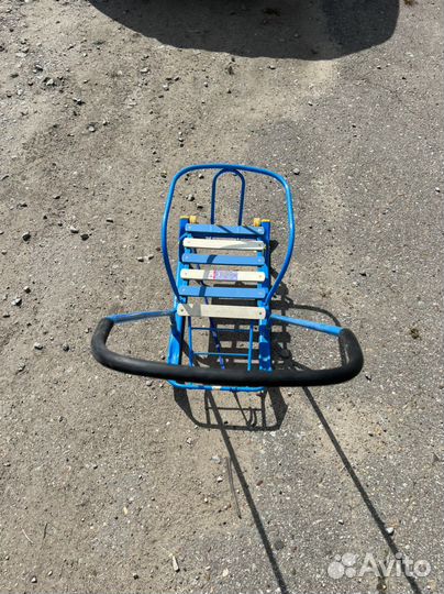 Санки детские с колесиками